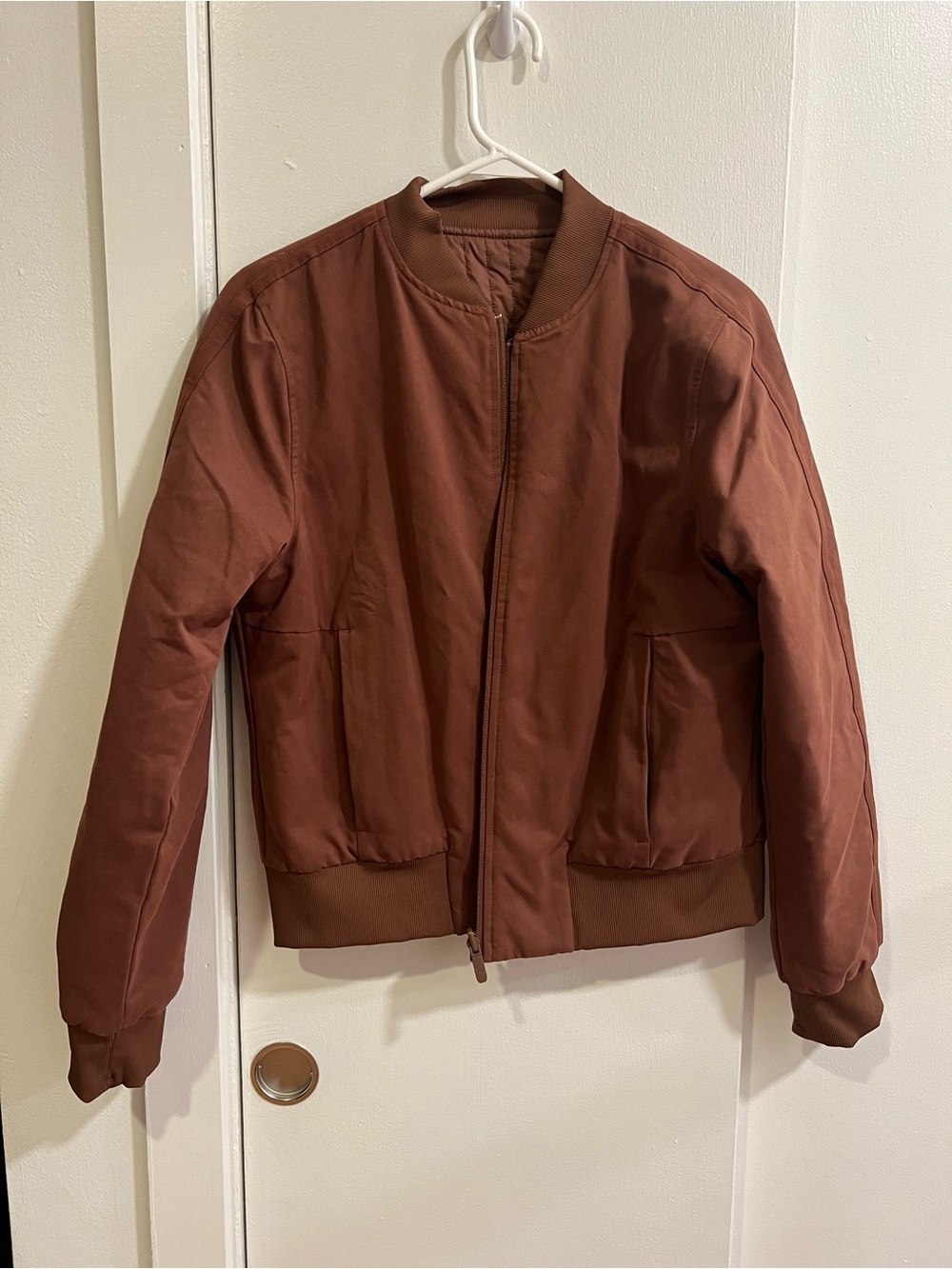 Lululemon Brown Bomber Jacket